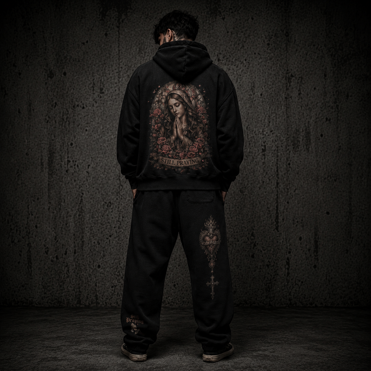 Still Praying Oversized Hoodie
