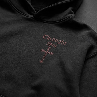 Through Sin Oversized Hoodie