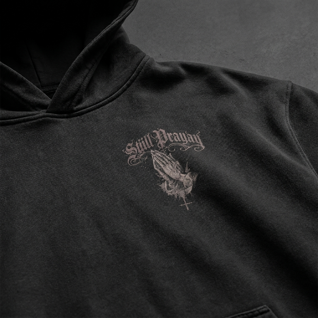 Still Praying Oversized Hoodie