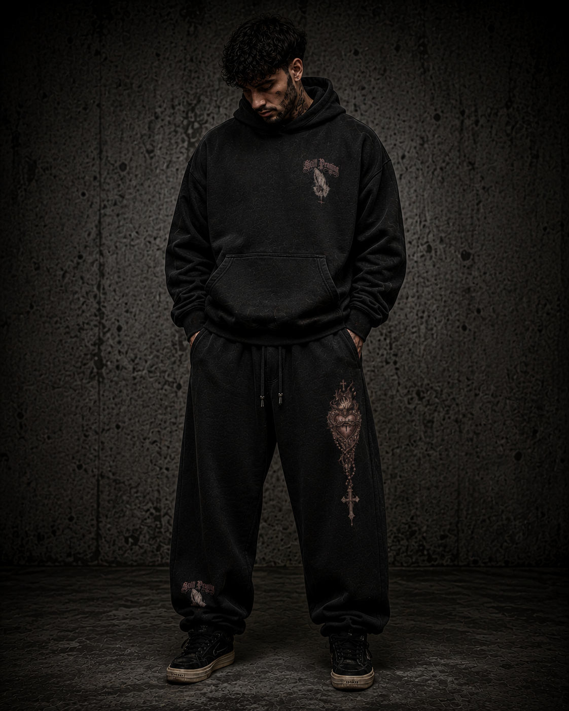 Still Praying Oversized Hoodie