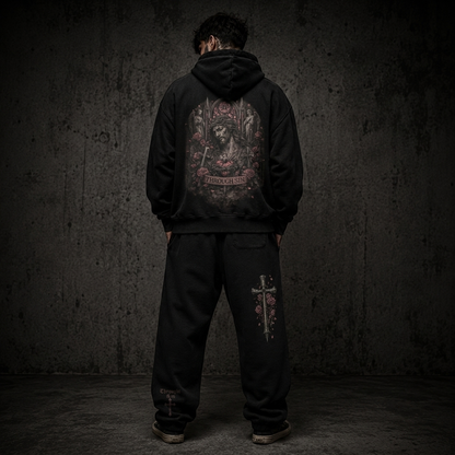 Through Sin Oversized Hoodie
